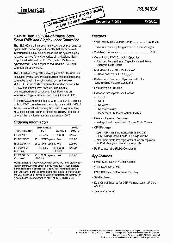 ISL6402A_174421.PDF Datasheet