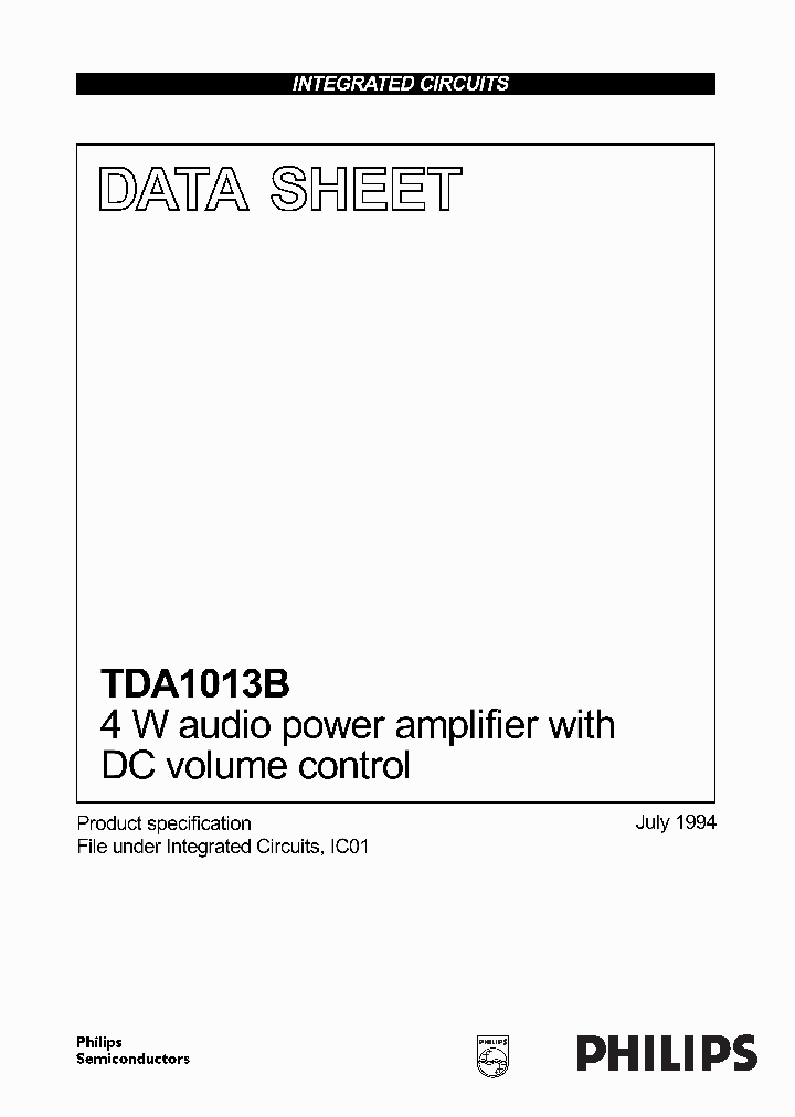 TDA1013B_273351.PDF Datasheet
