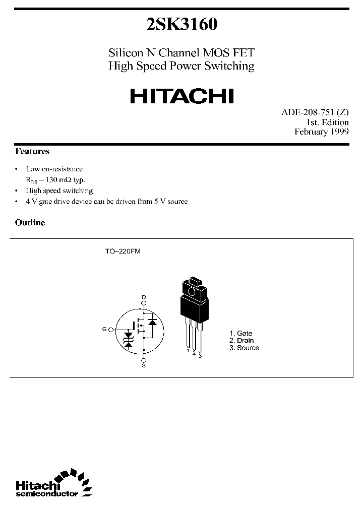 2SK3160_352254.PDF Datasheet