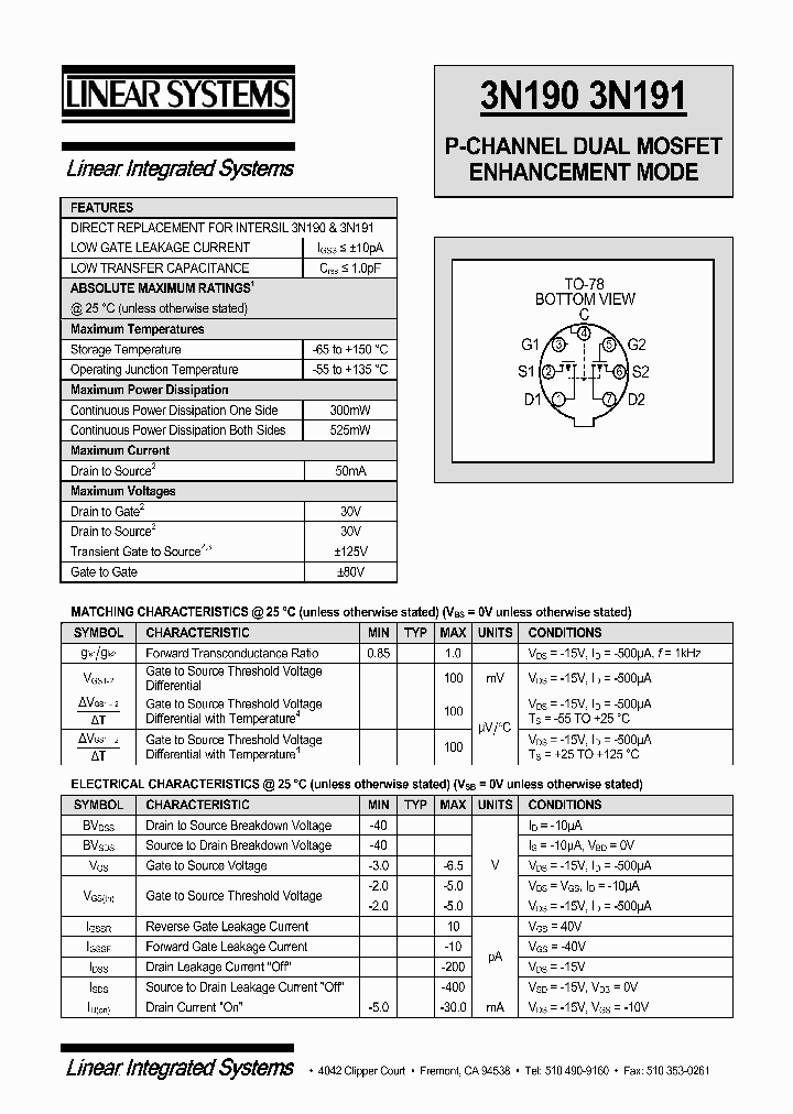 3N191_370792.PDF Datasheet