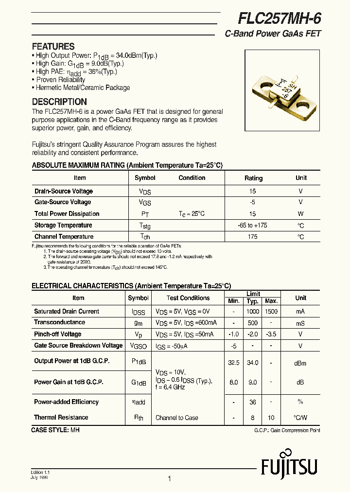 FLC257MH-6_332339.PDF Datasheet