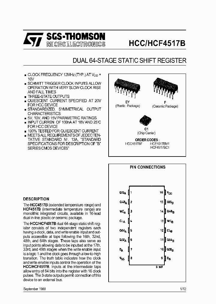 HCF4517B_25867.PDF Datasheet