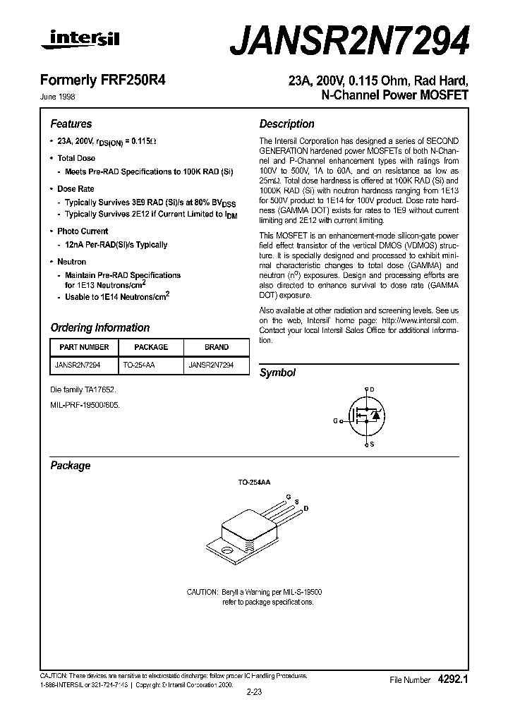 JANSR2N7294_309977.PDF Datasheet