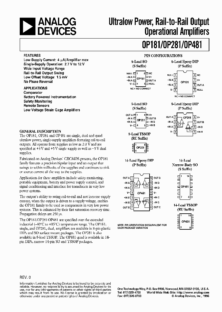 OP281_133532.PDF Datasheet