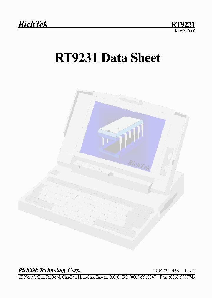 RT9231_201518.PDF Datasheet