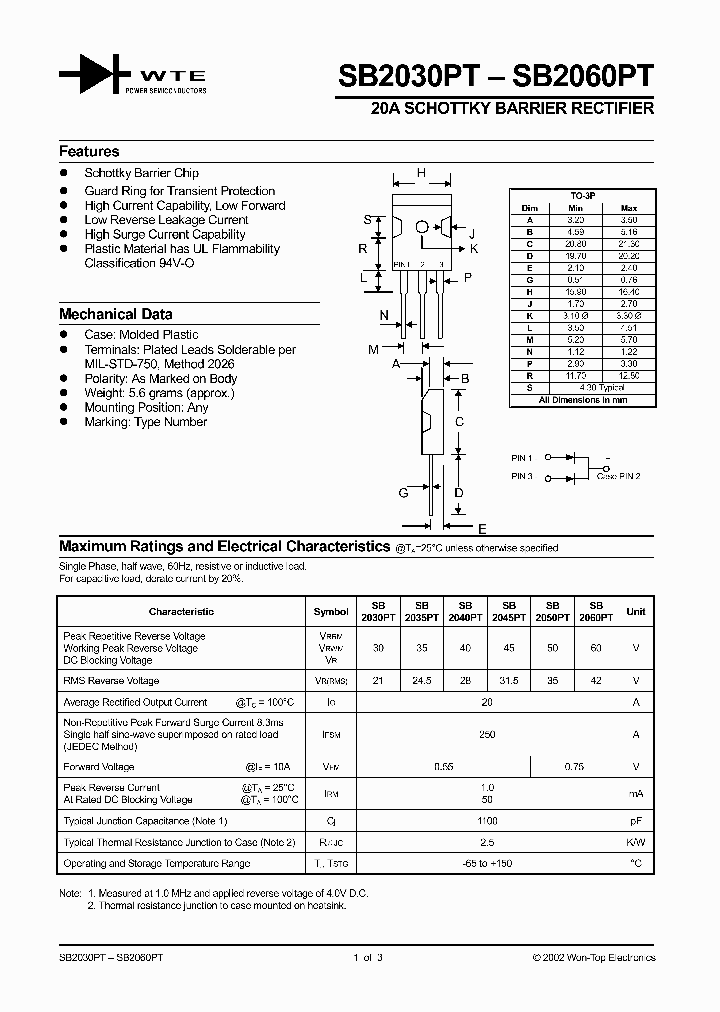 SB2045PT_11226.PDF Datasheet