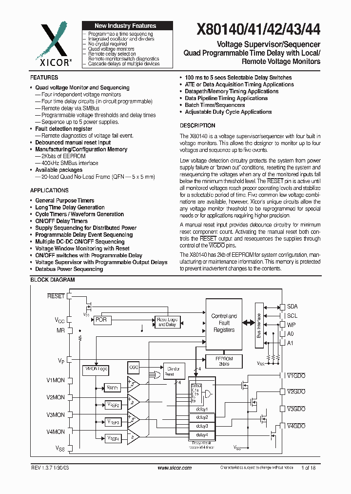 X80143_201607.PDF Datasheet