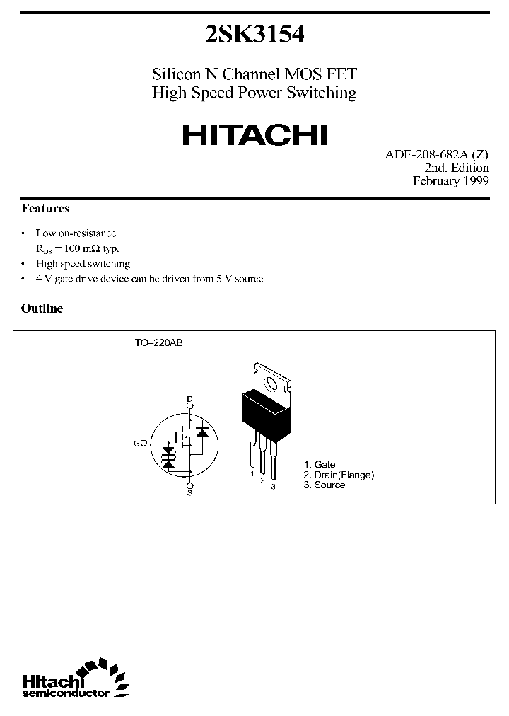 2SK3154_386947.PDF Datasheet