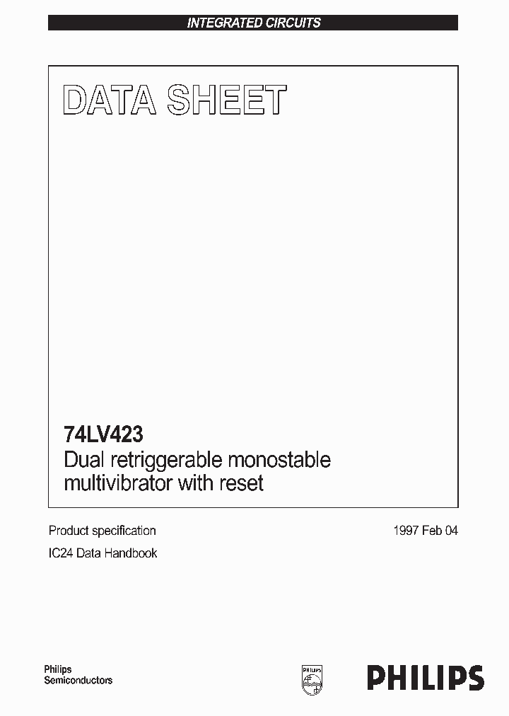 74LV423_424715.PDF Datasheet