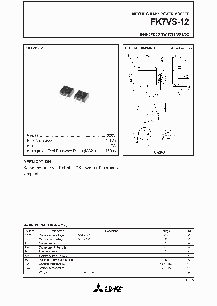 FK7VS-12_411816.PDF Datasheet