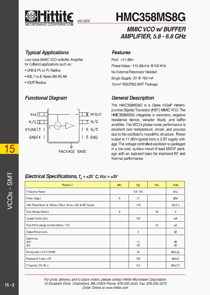 HMC358MS8G_423750.PDF Datasheet