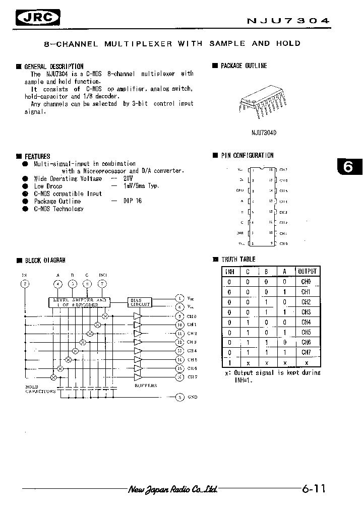 NJU7304_289232.PDF Datasheet