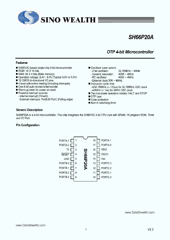SH66P20A_412520.PDF Datasheet
