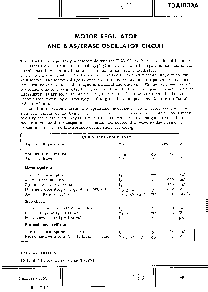 TDA1003A_417500.PDF Datasheet