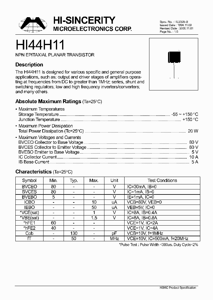 HI44H11_481246.PDF Datasheet