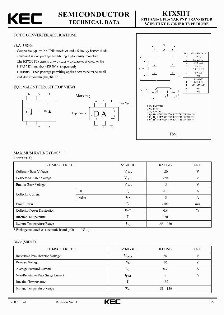 KTX511T_557686.PDF Datasheet