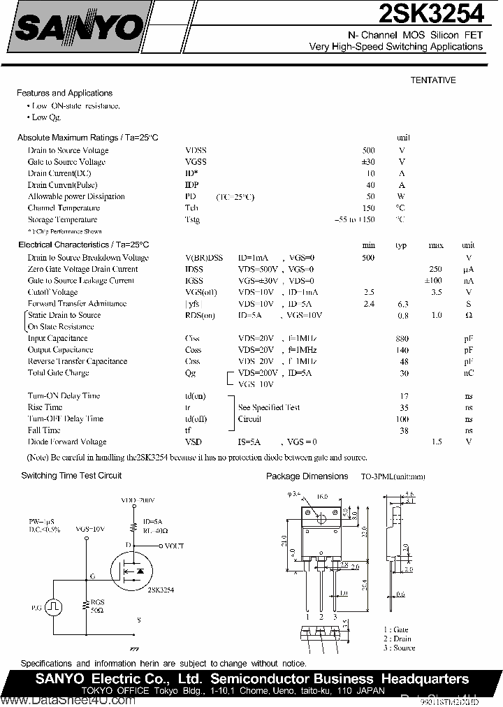 2SK3254_769976.PDF Datasheet