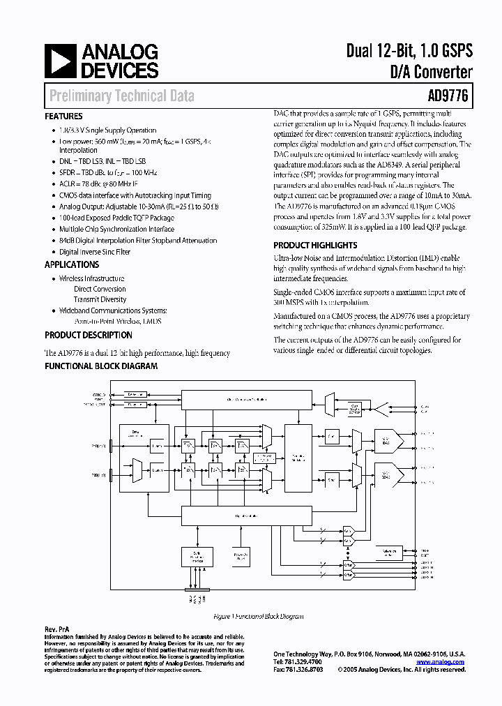 AD9776BSVZRL_602412.PDF Datasheet