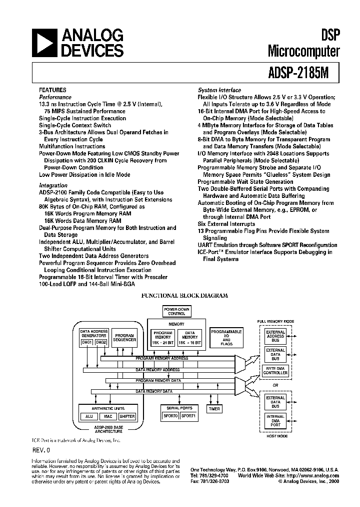 ADSP-2185M_614794.PDF Datasheet