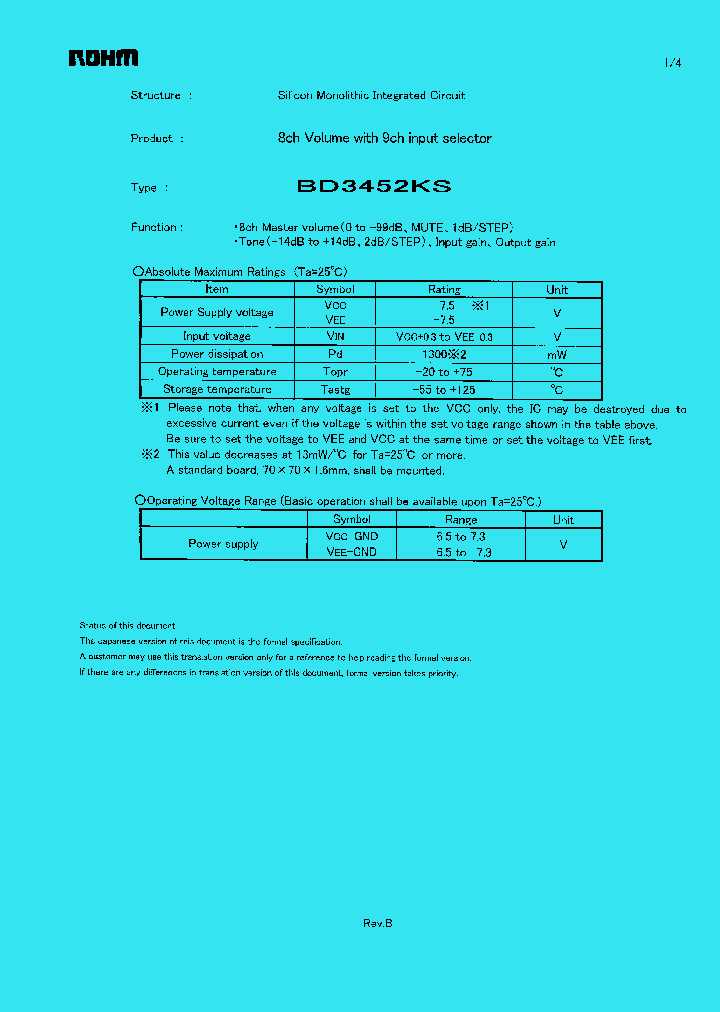 BD3452KS_774913.PDF Datasheet