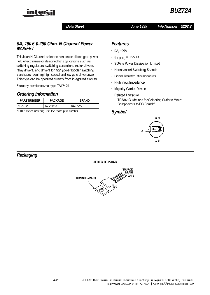 BUZ72A_779366.PDF Datasheet