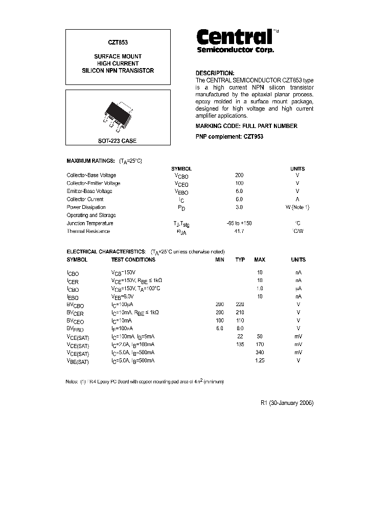 CZT853_635433.PDF Datasheet