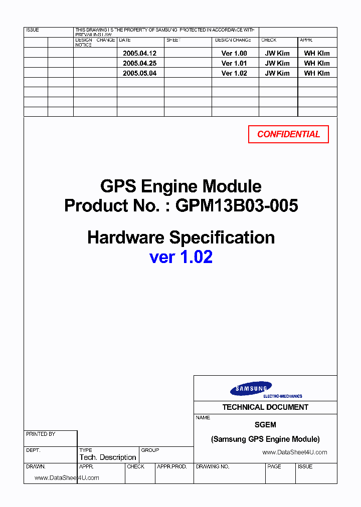 GPM13B03-005_586655.PDF Datasheet Download --- IC-ON-LINE