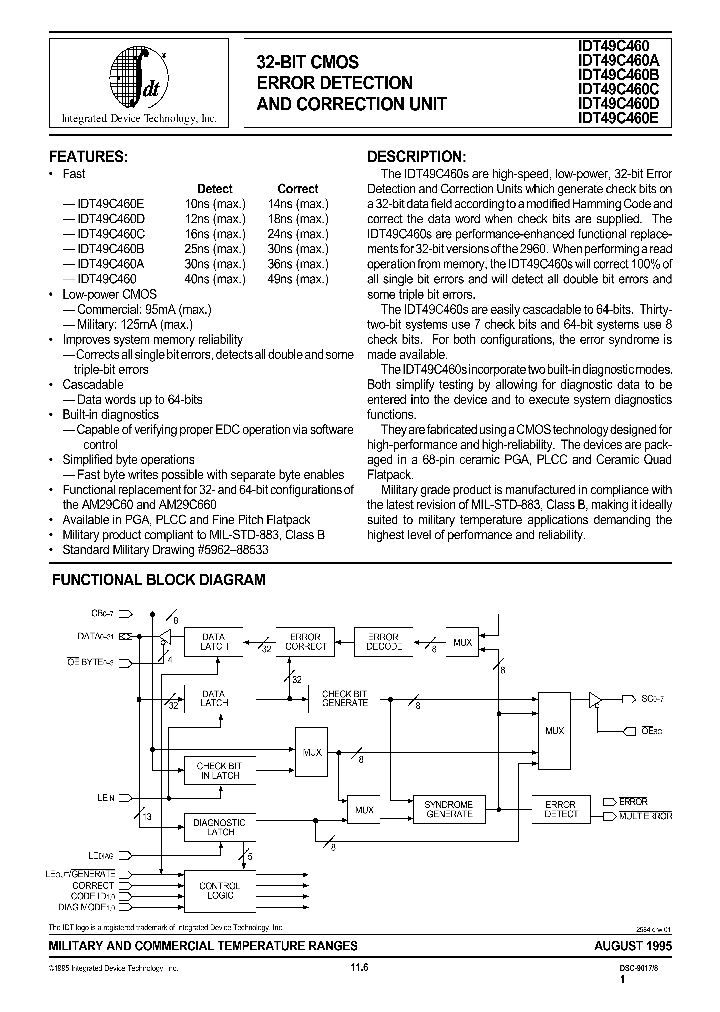 IDT49C460_115041.PDF Datasheet