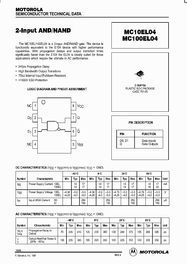 MC100EL04D_742022.PDF Datasheet