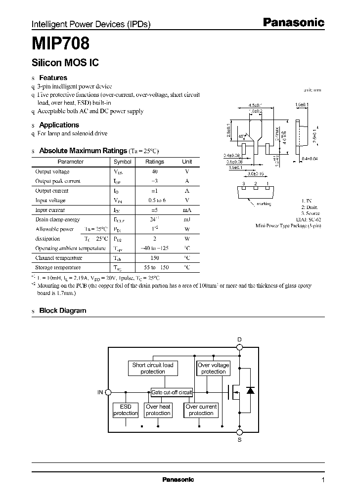 MIP708_570323.PDF Datasheet