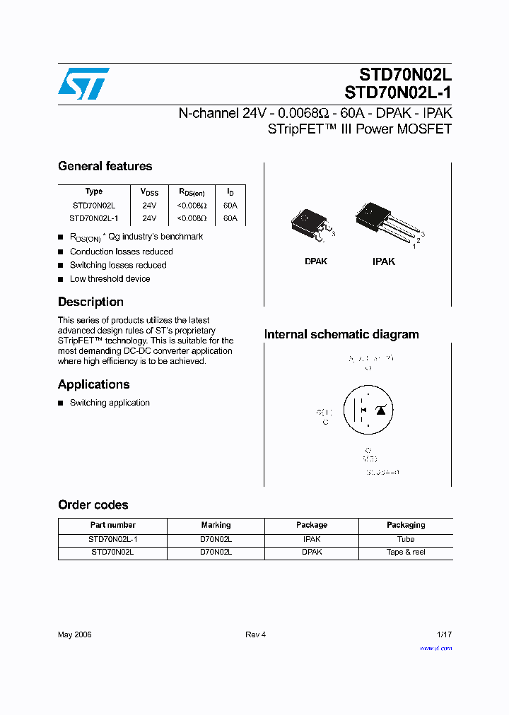 STD70N02L-1_739280.PDF Datasheet