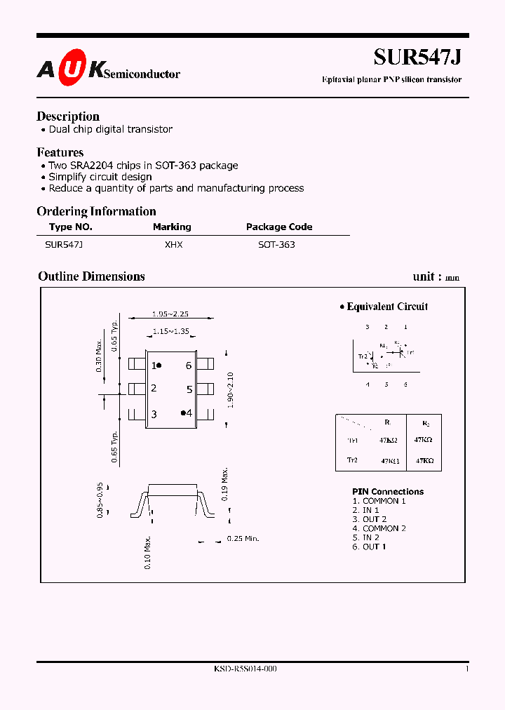 SUR547J_638444.PDF Datasheet