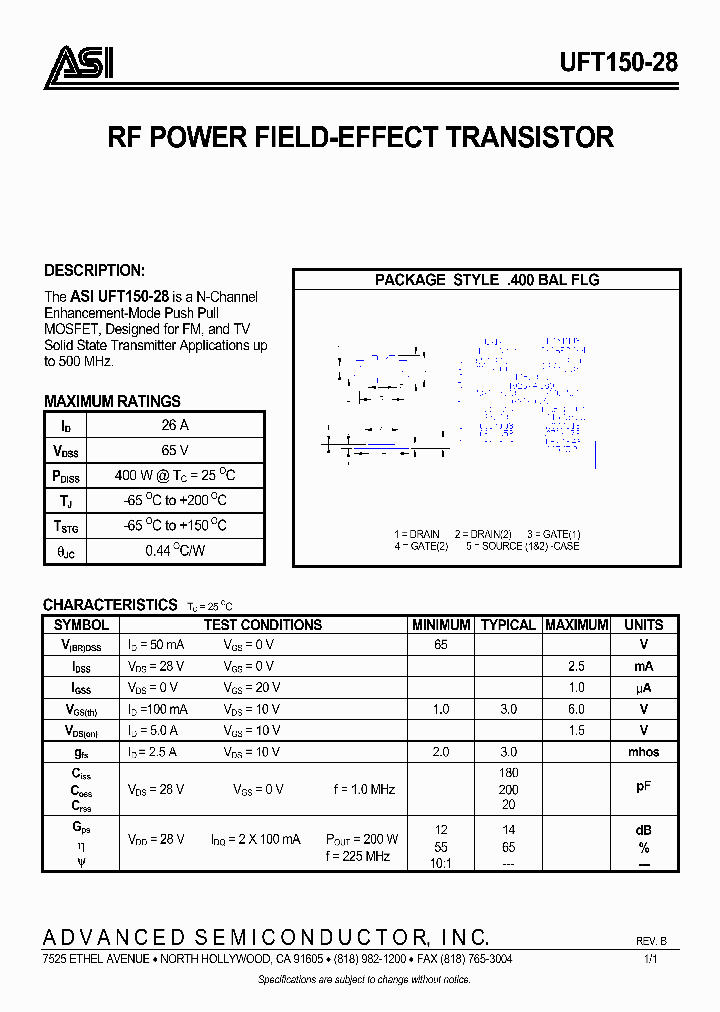 UFT150-28_650288.PDF Datasheet