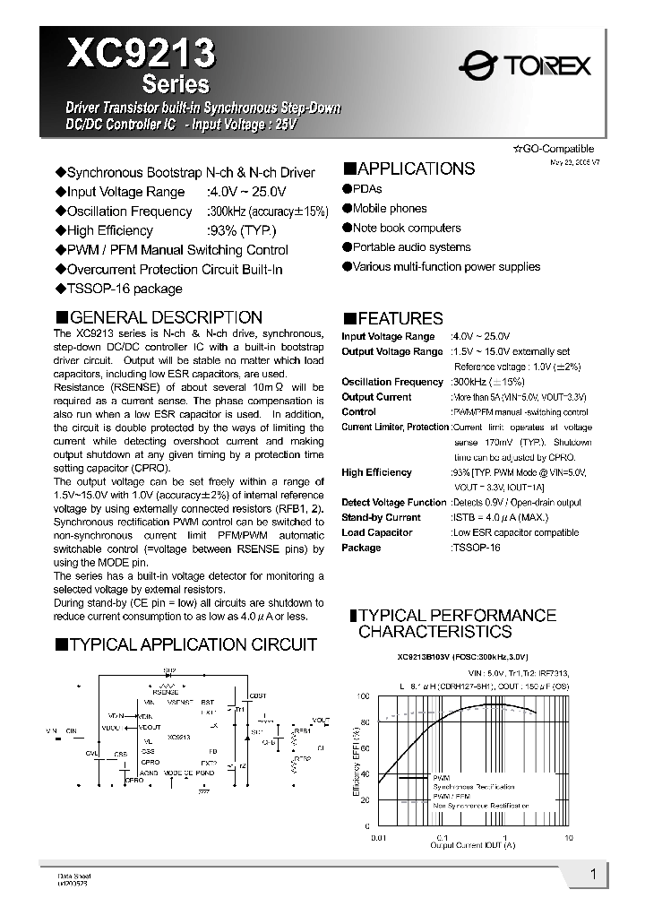 XC9213B103VX_604973.PDF Datasheet