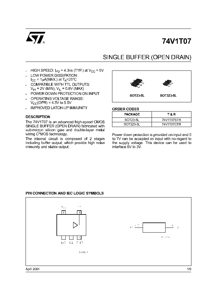 74V1T07_953640.PDF Datasheet