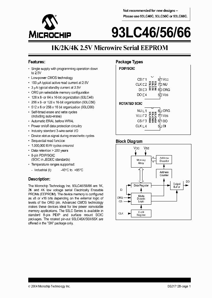 93LC56T-IP_1016583.PDF Datasheet