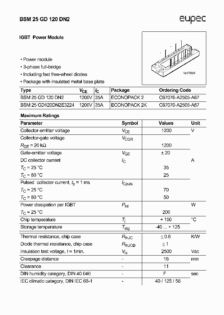 BSM25GD120DN2_1011057.PDF Datasheet