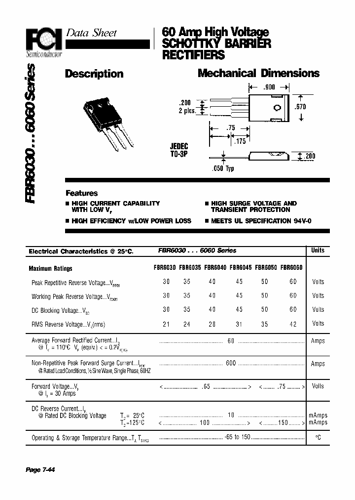 FBR6030_960833.PDF Datasheet