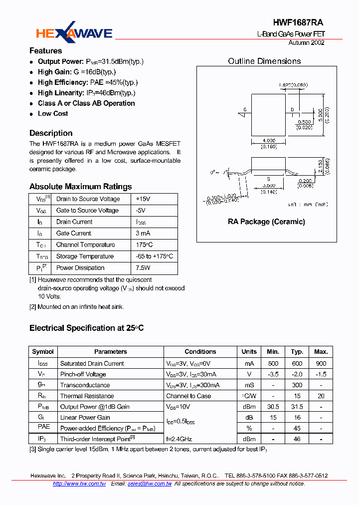 HWF1687RA_727683.PDF Datasheet