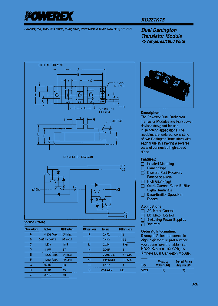 KD221K75_888905.PDF Datasheet