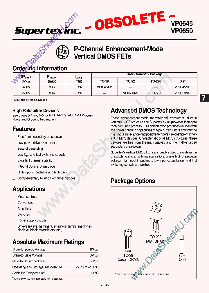 VP0645_921287.PDF Datasheet