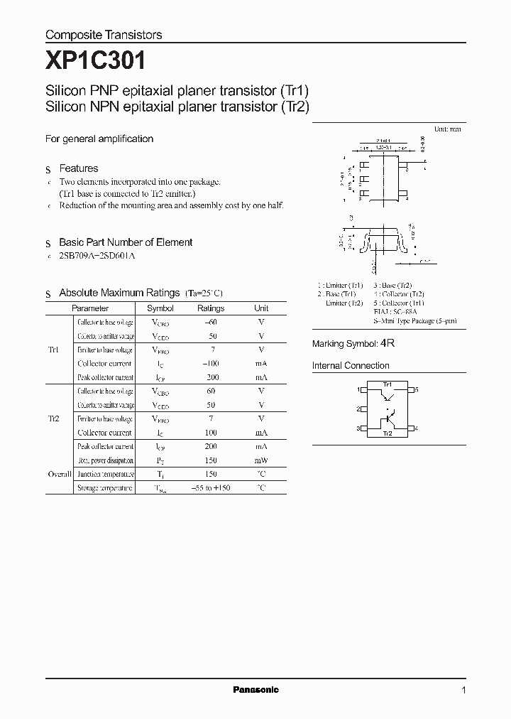 XP1C301_959438.PDF Datasheet