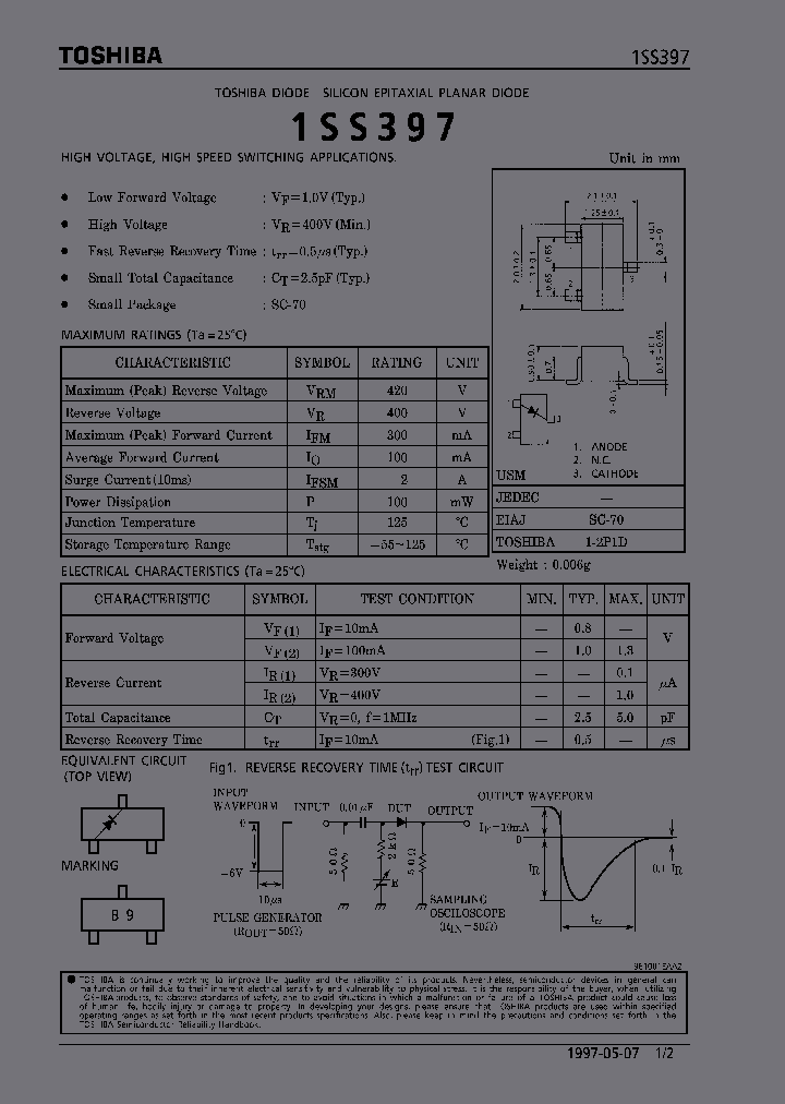 1SS397_1192641.PDF Datasheet