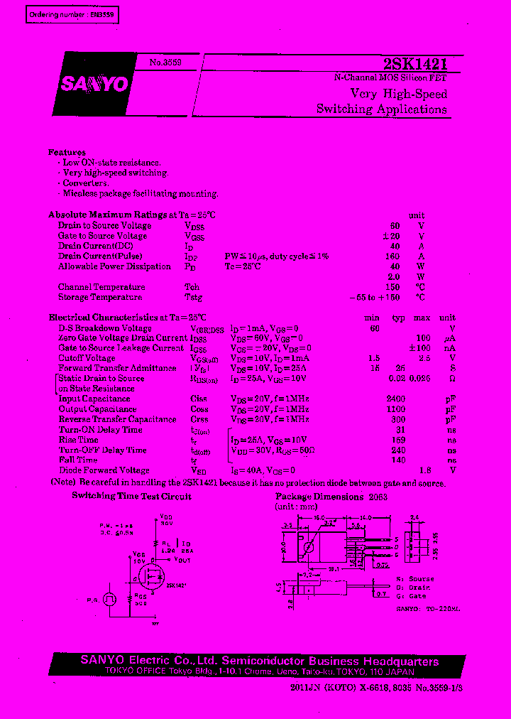 2SK1421_1150088.PDF Datasheet