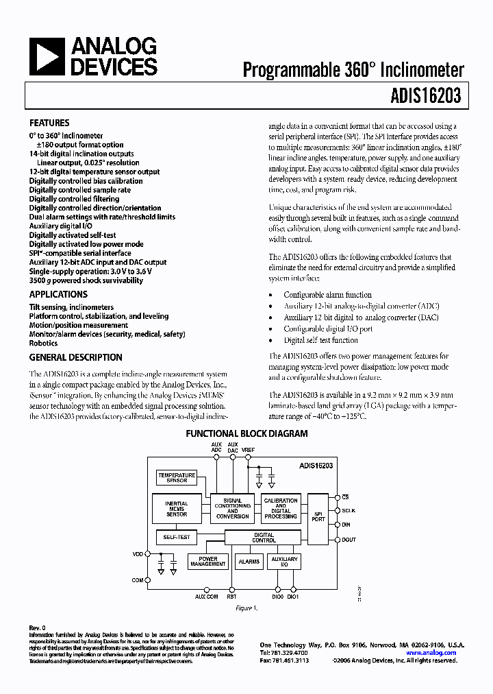 ADIS16203_1096551.PDF Datasheet