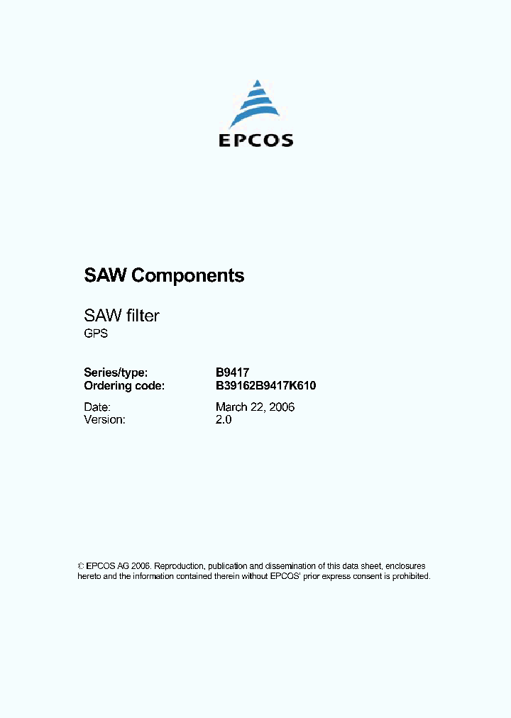 B39162B9417K610_1215556.PDF Datasheet