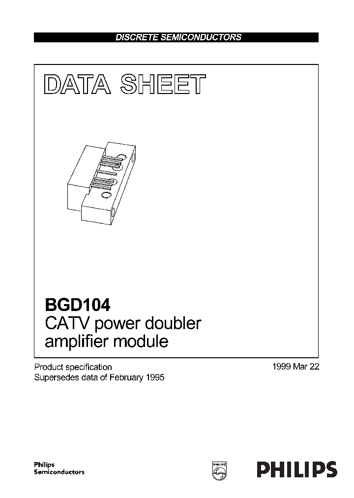 BGD104_1219360.PDF Datasheet
