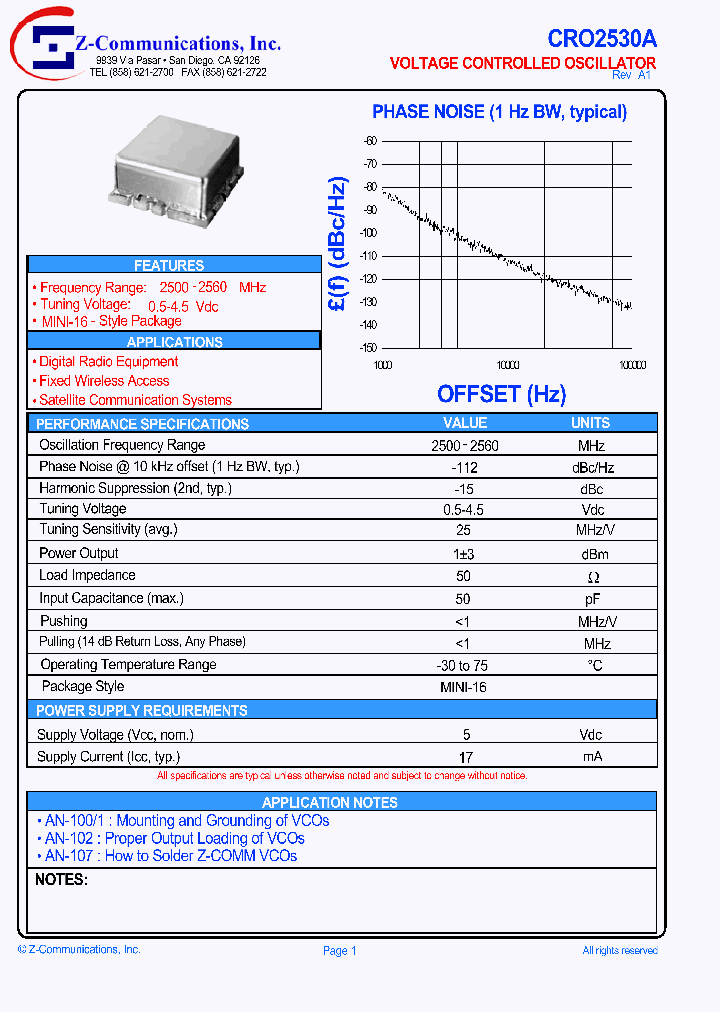 CRO2530A_1228433.PDF Datasheet