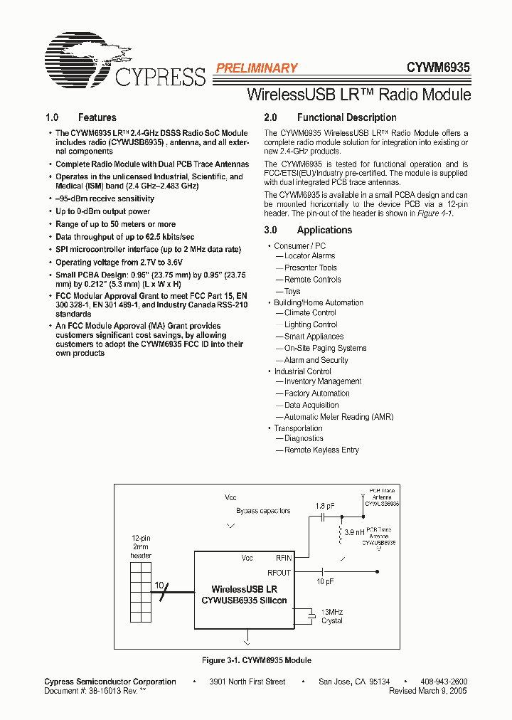 CYWM6935_1131897.PDF Datasheet