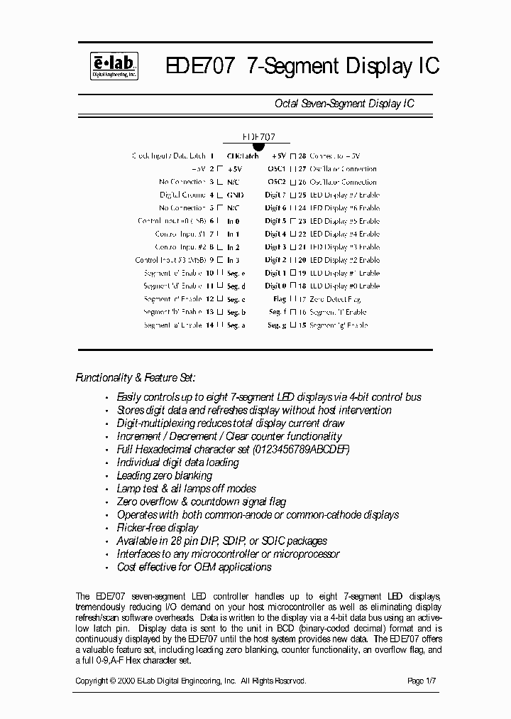 EDE707_1235929.PDF Datasheet